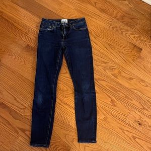 Acne studios dark washed jeans